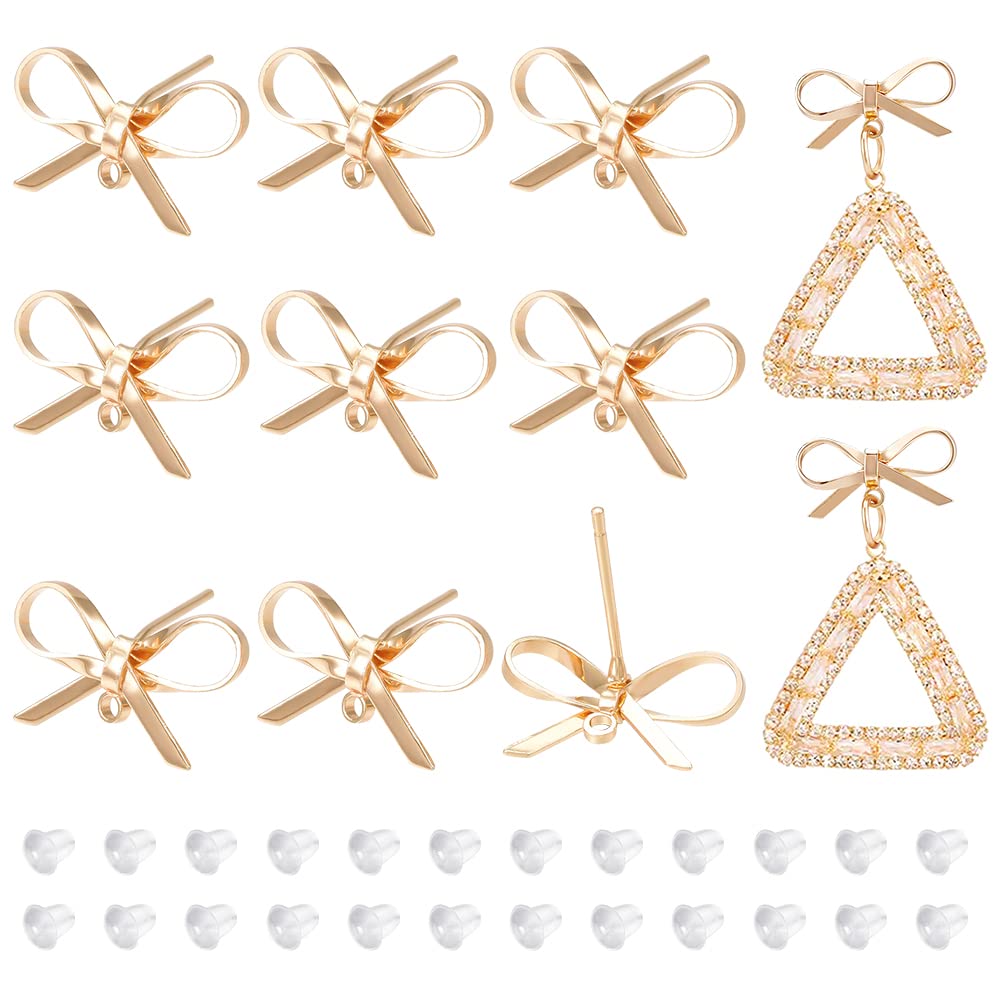 BENECREAT crochets oreilles anneau doré 16 + 40 pcs