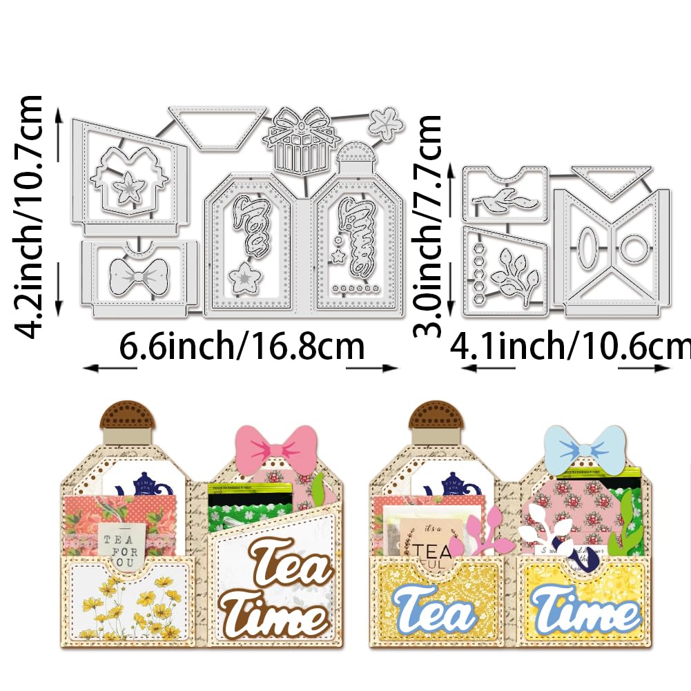 BENECREAT dies porte-sachet thé sachets de thé métal