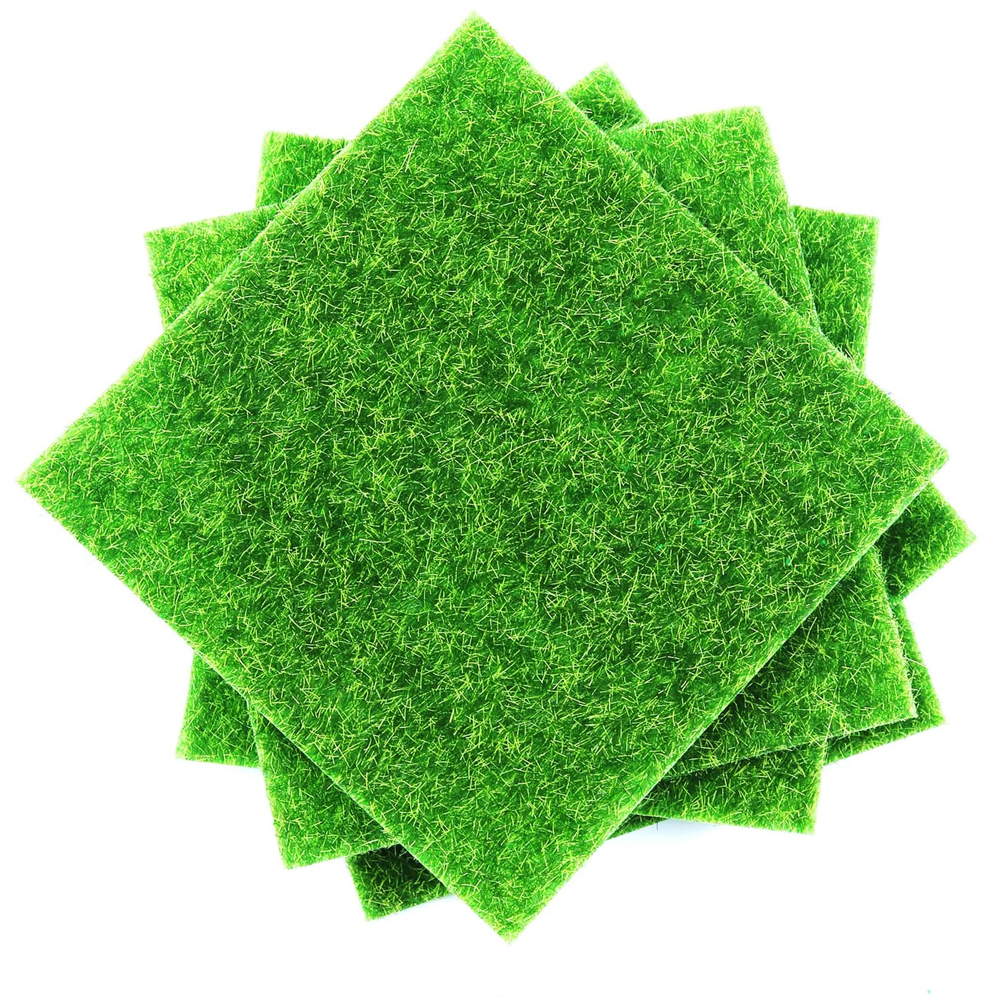 Cayway Tapis Gazon Artificiel 15cm 28 Pcs Mousse Ciseaux