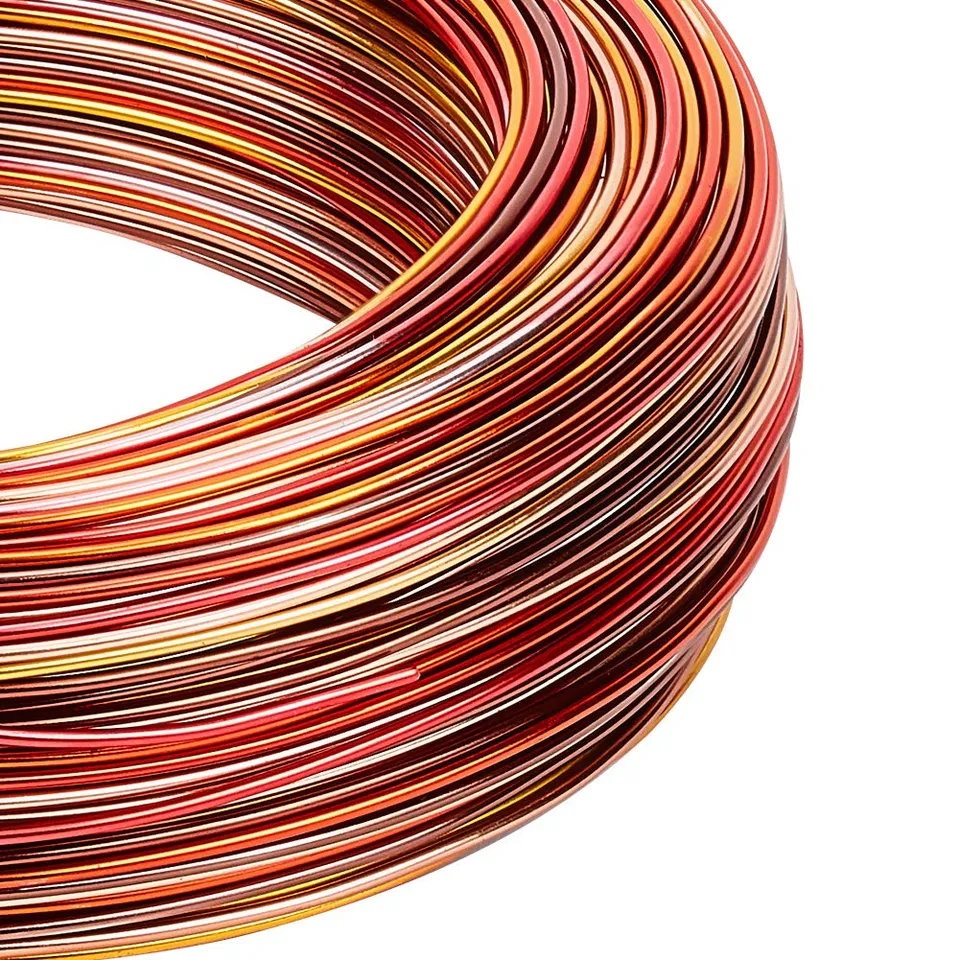 BENECREAT Fil Aluminium Bijoux 1mm 93m 5 Couleurs