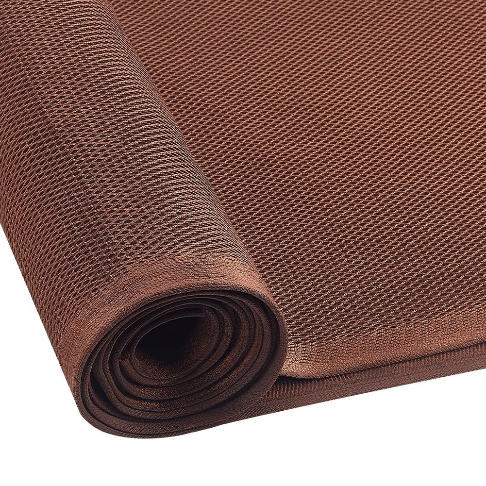 BENECREAT Tissu Maille Stéréo Haut-Parleur Gris 142x137cm