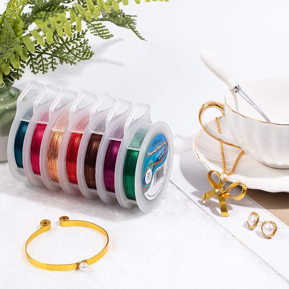 BENECREAT Fil cuivre pêche fil bijoux 100 m 0,3 mm