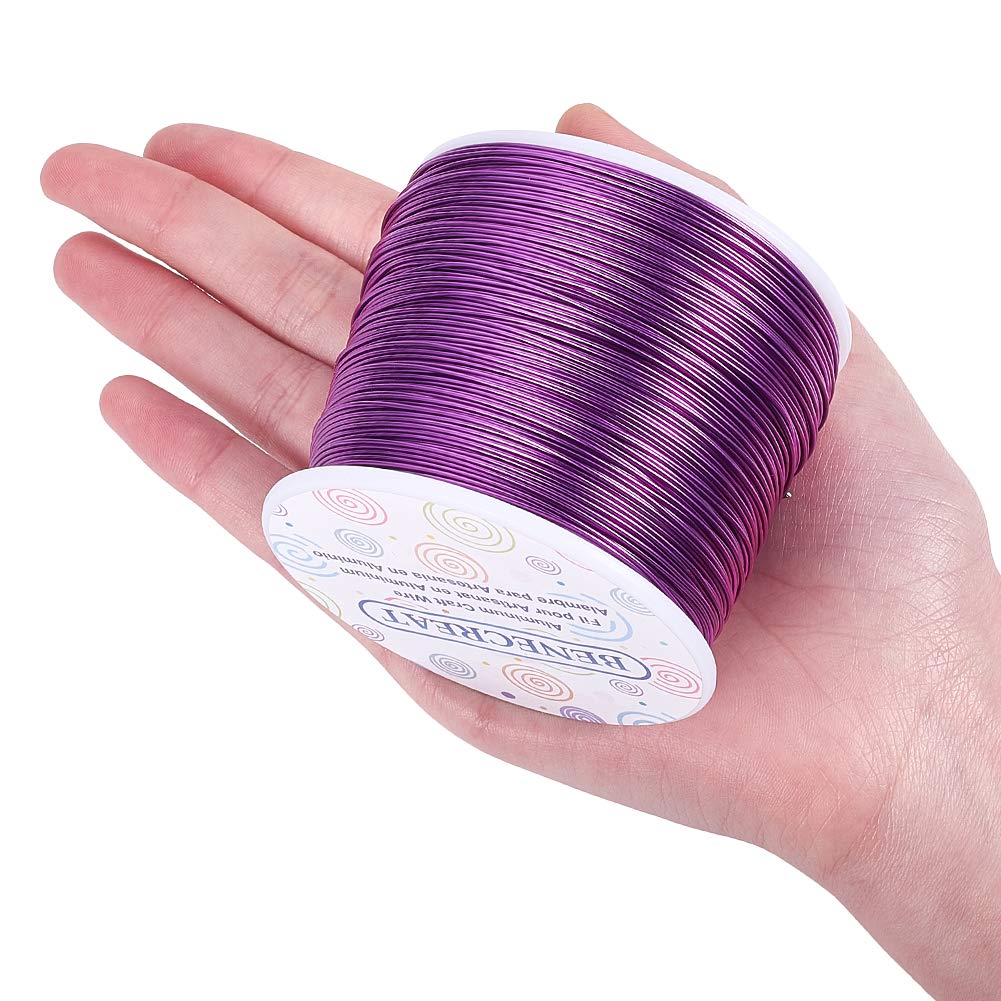 BENECREAT fil aluminium violet 0,8 mm 235 m