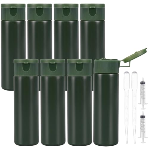 BENECREAT Flacons Voyage 50ml Vert Foncé x8 + accessoires