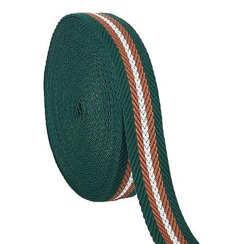 BENECREAT sangle polyester vert foncé 32 mm 9,14 m