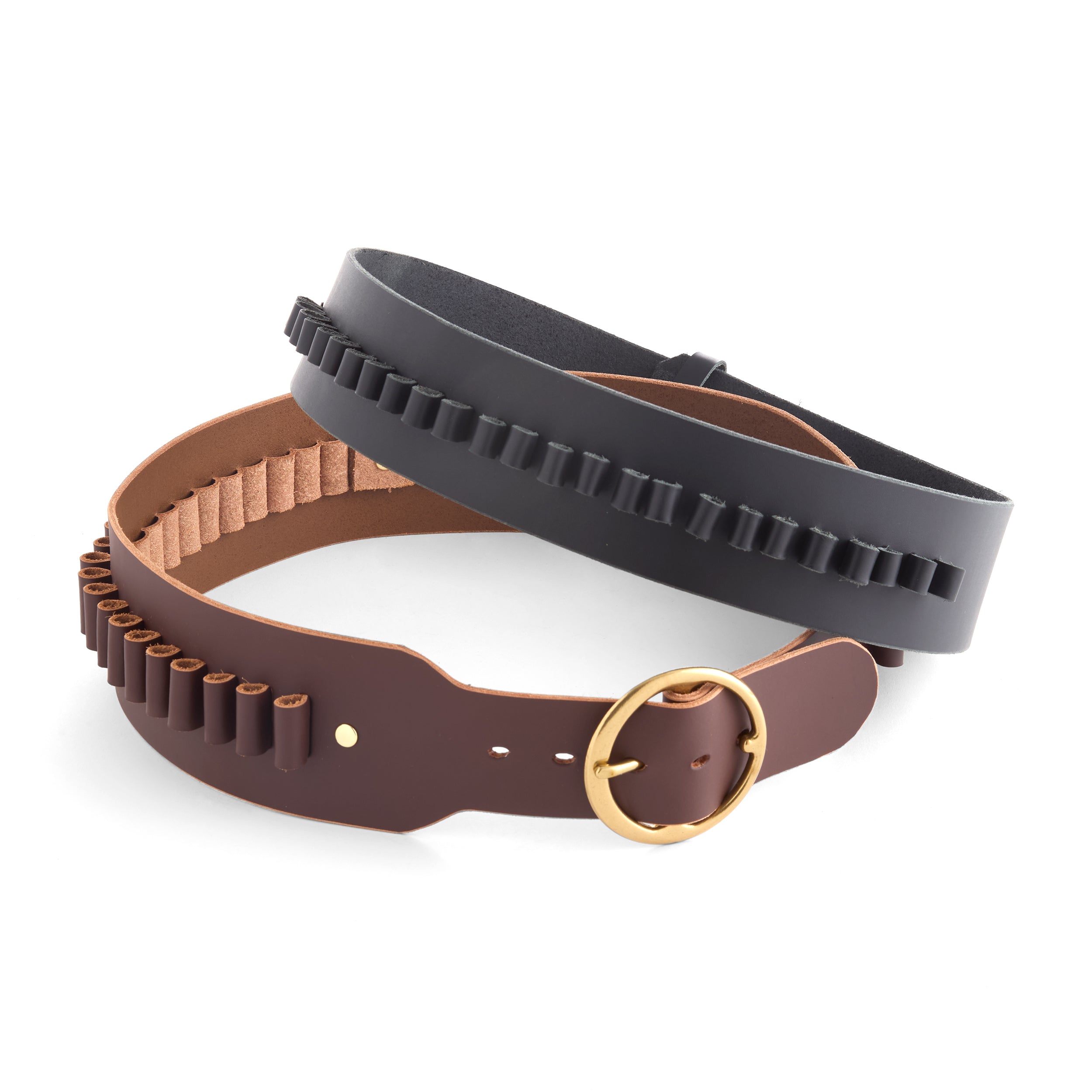 Tandy Patron papier ceinture munitions pistolero cuir