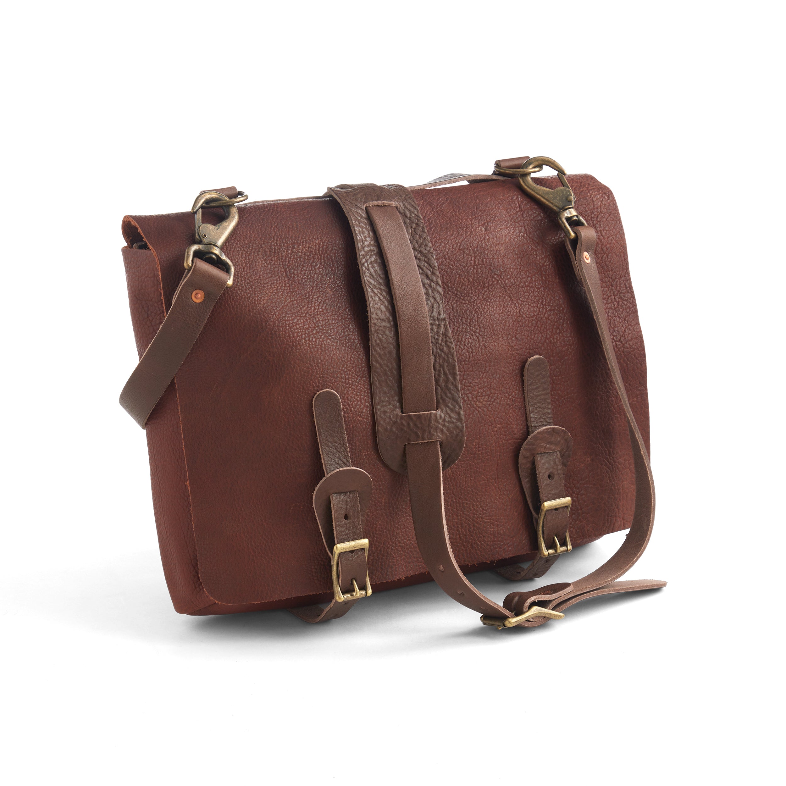 Tandy Leather Bison kit mallette cuir marron