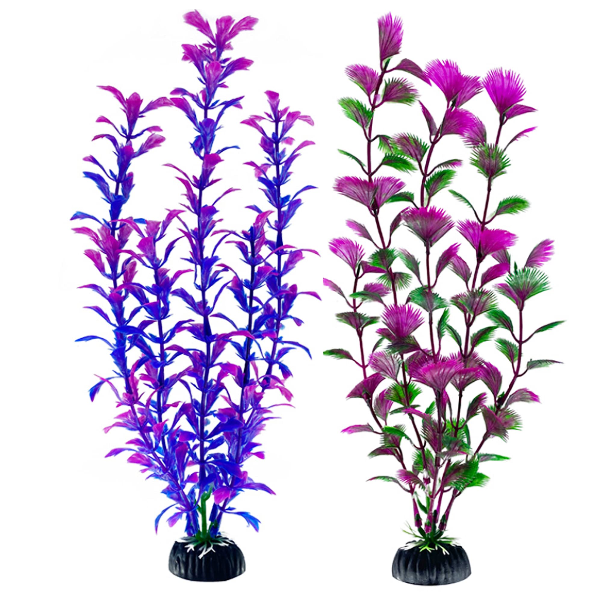 Cayway 37 Plantes Aquarium Plastique Style 1 Vert