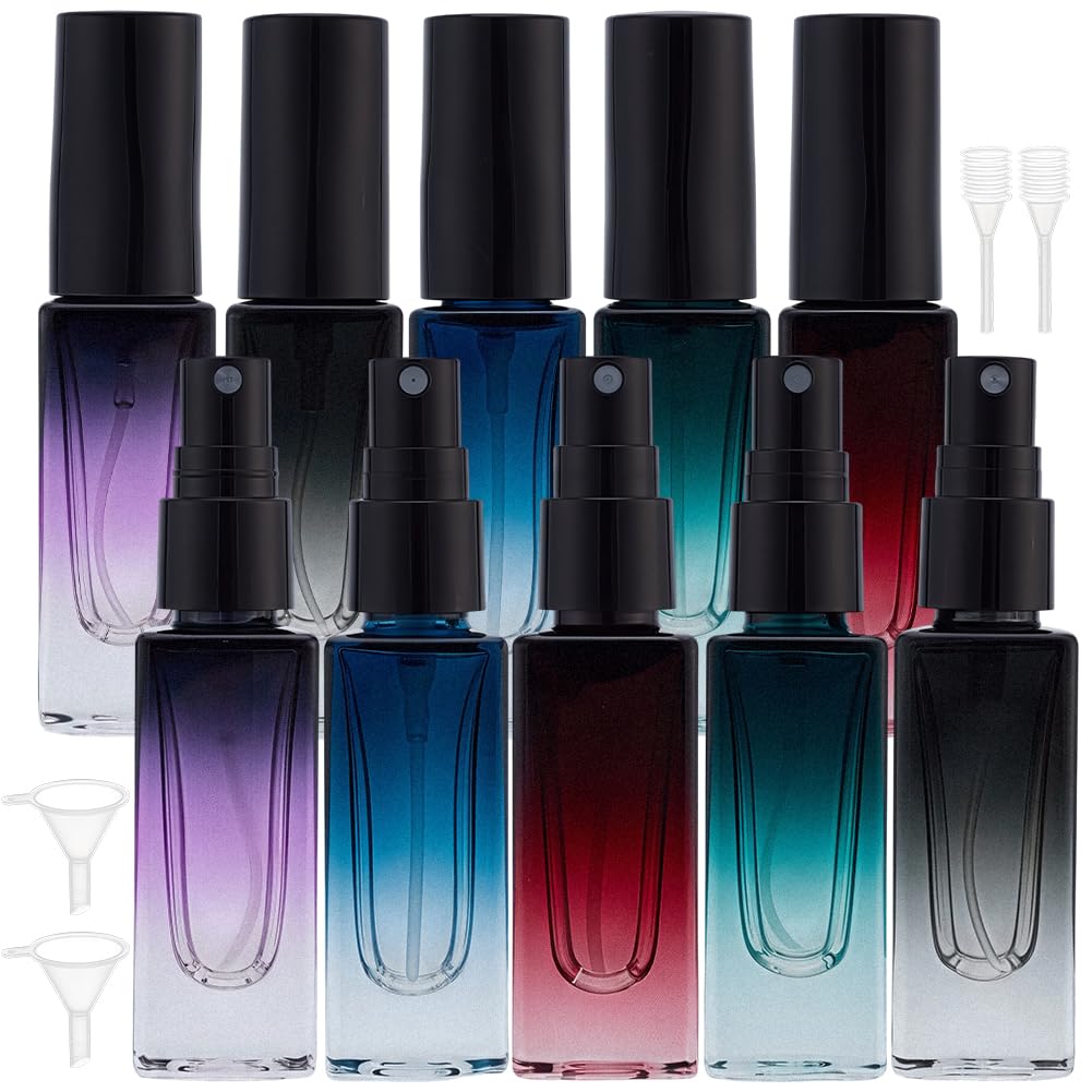 BENECREAT atomiseur parfum voyage verre 10 ml lot 10