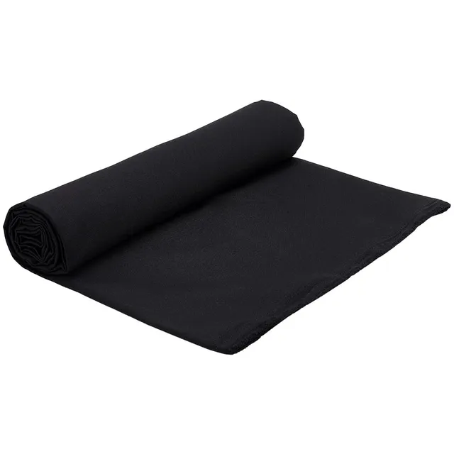 BENECREAT Toile imperméable Cordura noire 140x152 cm 600D