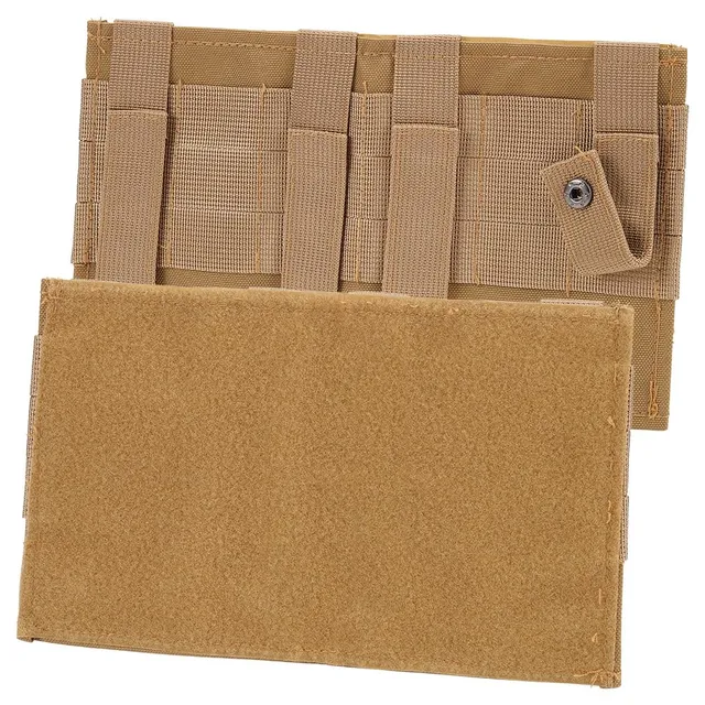BENECREAT Panneau molle tactique kaki foncé 150x252mm