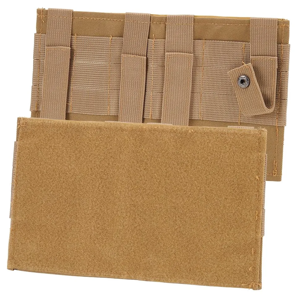 BENECREAT Panneau molle tactique kaki foncé 150x252mm