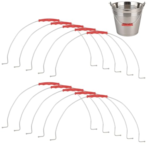 BENECREAT Poignée Seau Inox 155mm Lot 10 Plastique