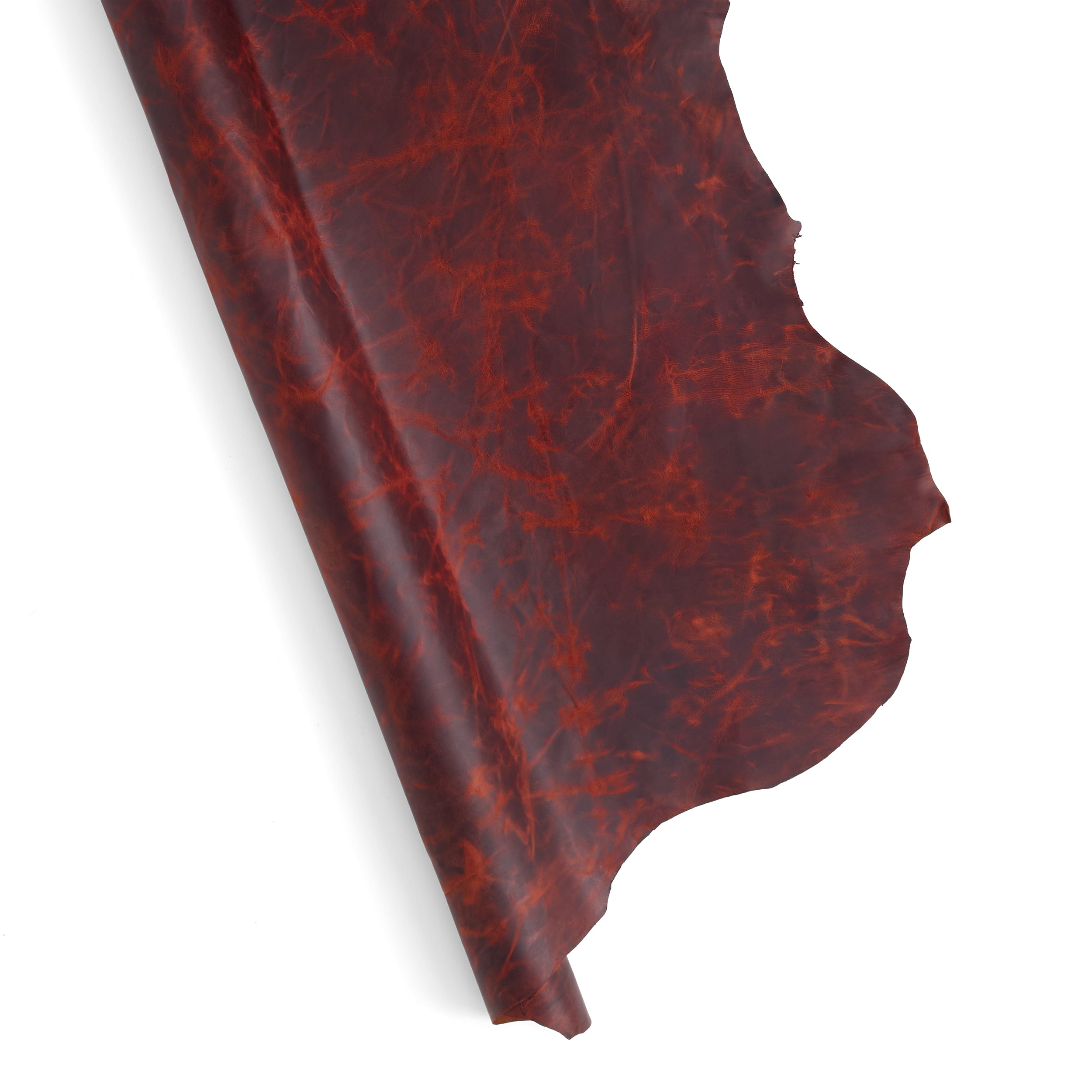 Tandy Leather Rhin Chèvre Naine peau cuir Noyer pull-up