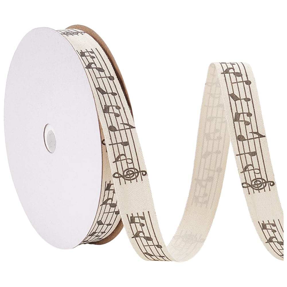 BENECREAT Ruban Sergé Coton 45m x 15mm Noir Chevrons