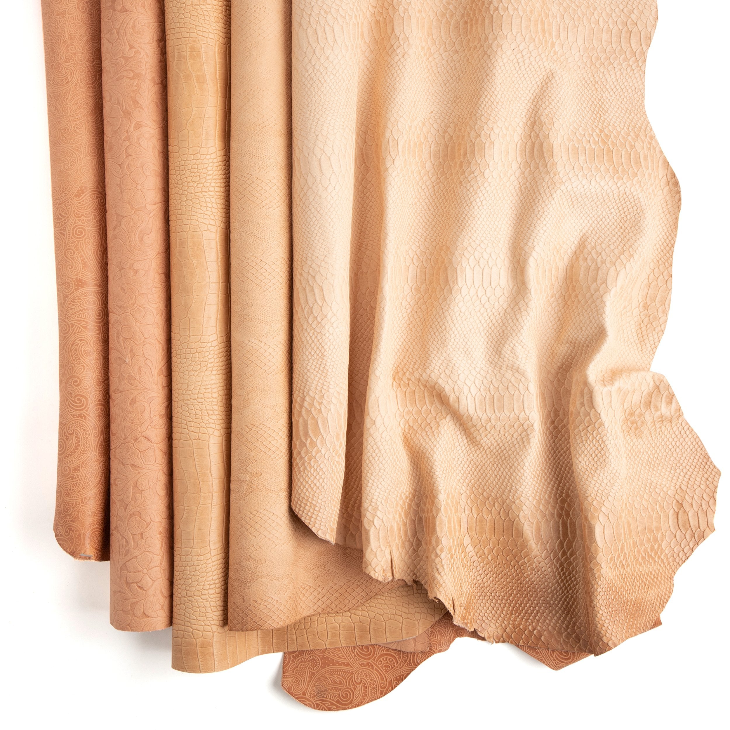Tandy Leather épaule cuir veg-tan relief naturel 3-4 oz