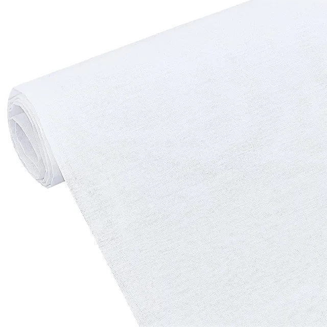 BENECREAT Entoilage Thermocollant Blanc 100x113,8cm Tissé