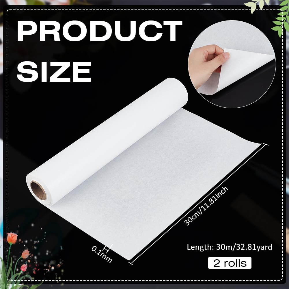BENECREAT papier freezer patchwork 300mm 2x30m blanc