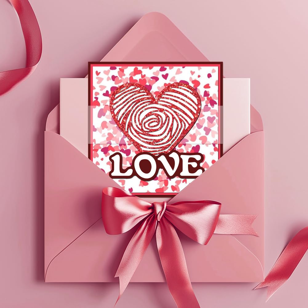BENECREAT dies cœurs amour 215x167 mm scrapbooking