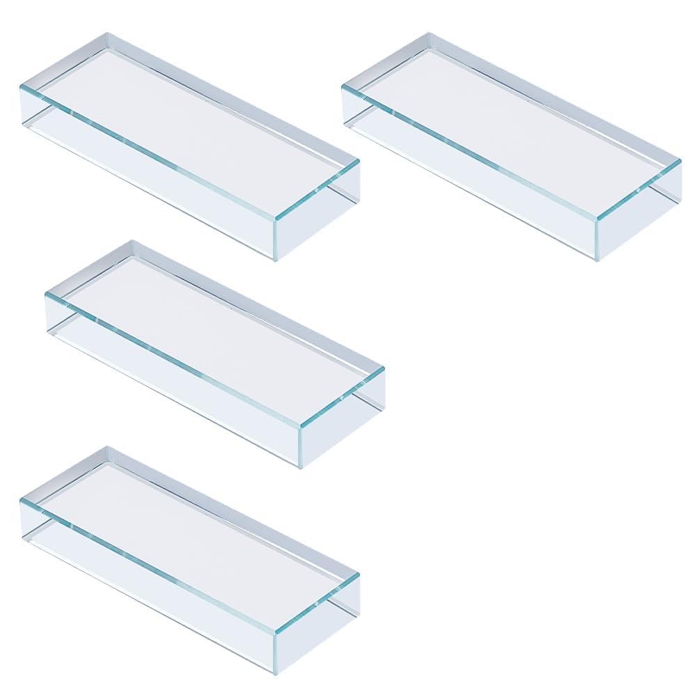 BENECREAT Presse Papier Verre 202x52mm Lot 3 Transparent