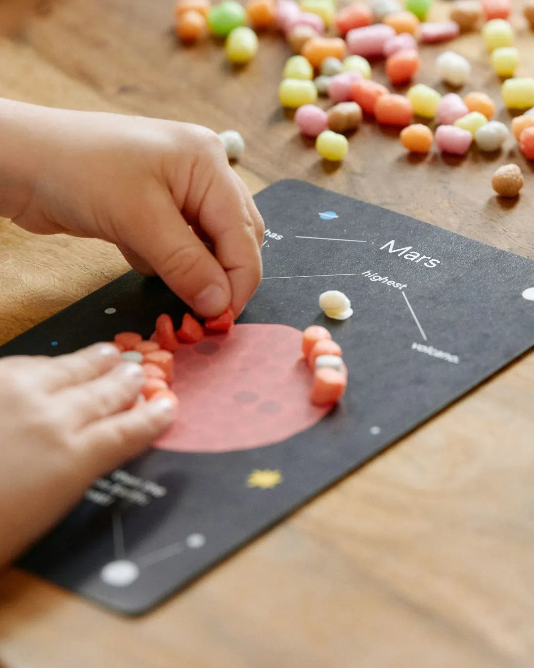 PLAYMAÏS Mosaic kit cartes système solaire poster