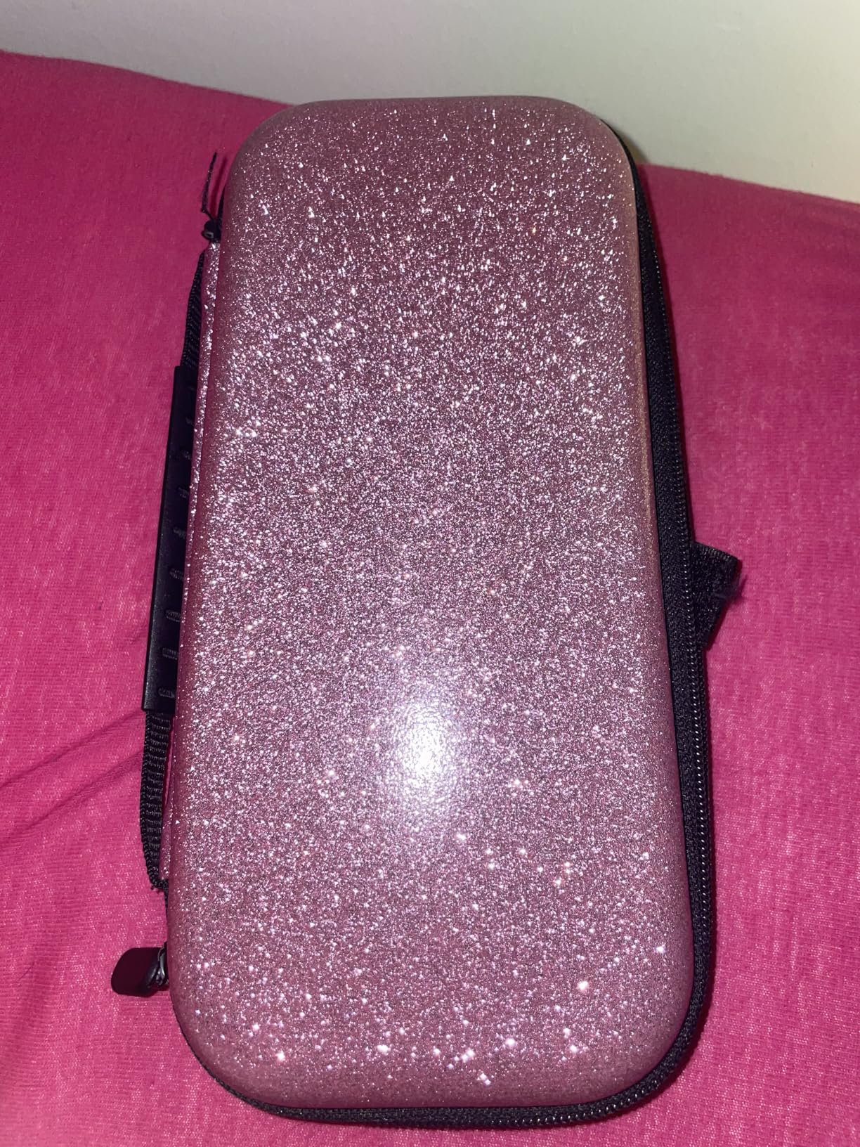 JYPS Paillettes Housse Switch / OLED Rose Rigide