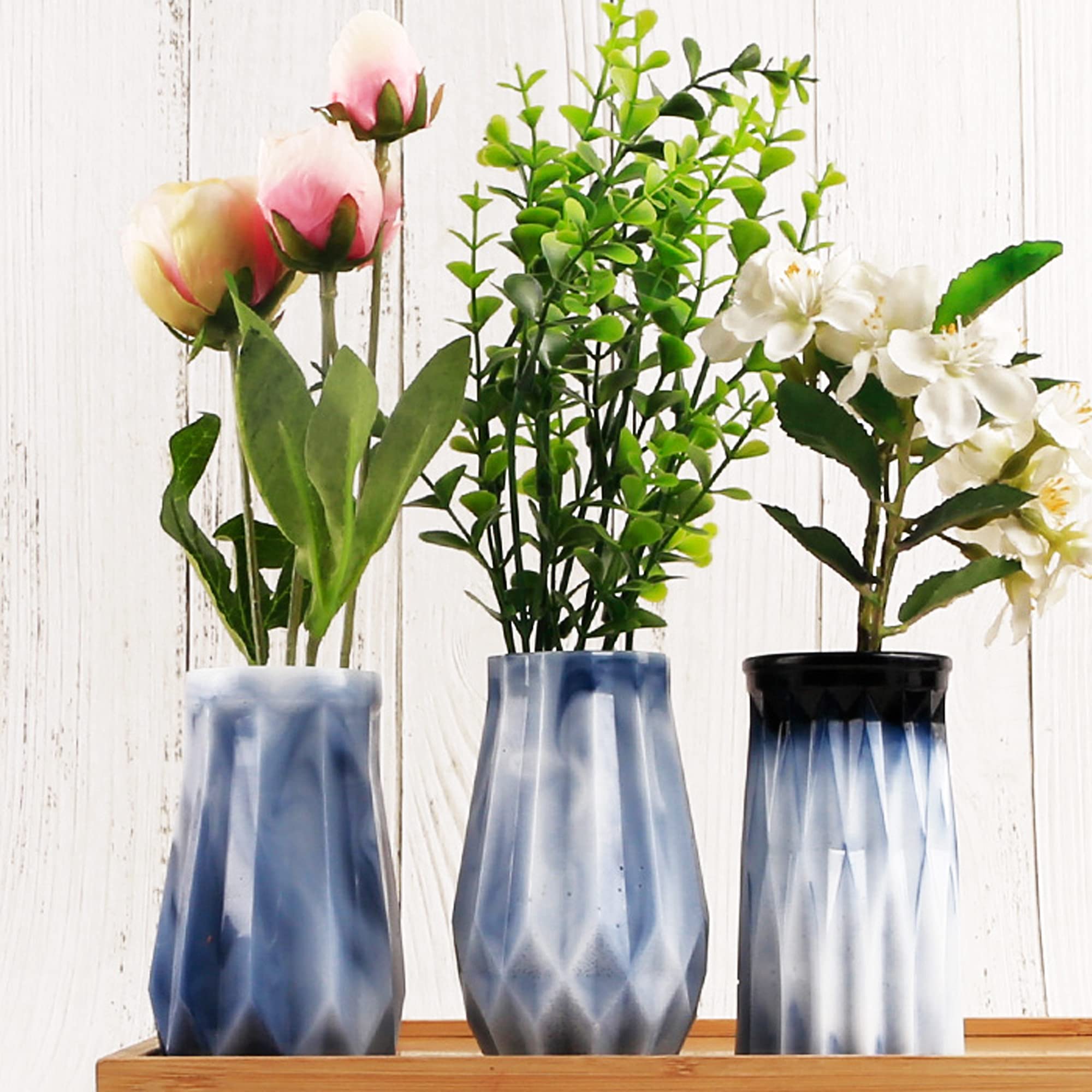 Cayway Style 3 Moule Vase Silicone Résine Lot 3