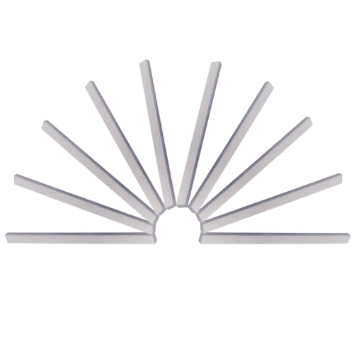 BENECREAT Bandes Titane Soudure 100mm 10 Pièces 6mm