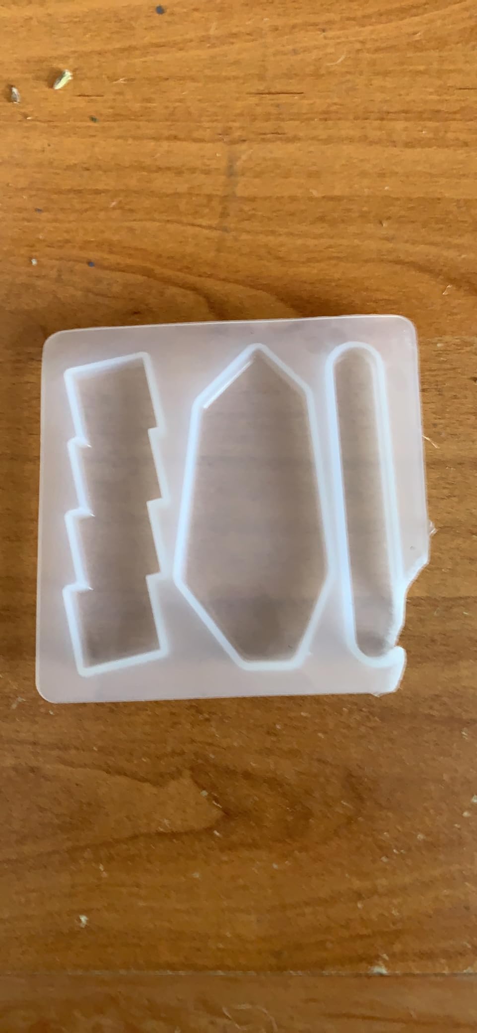 Cayway kit 7 moules résine barrettes silicone + 24 pinces