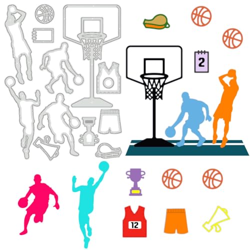 BENECREAT Dies Découpe Basket-Ball Métal 158x118mm