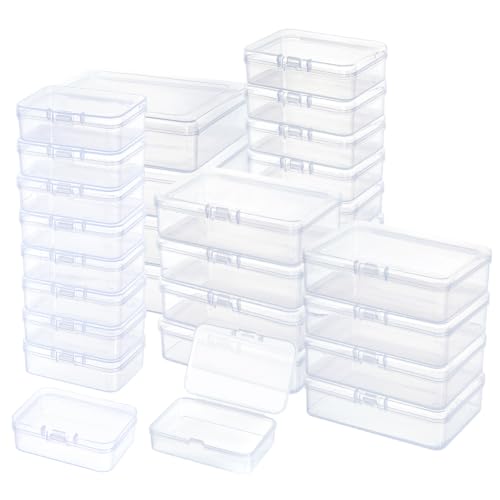 BENECREAT Boîtes Rangement Perles Plastique 32 Pièces
