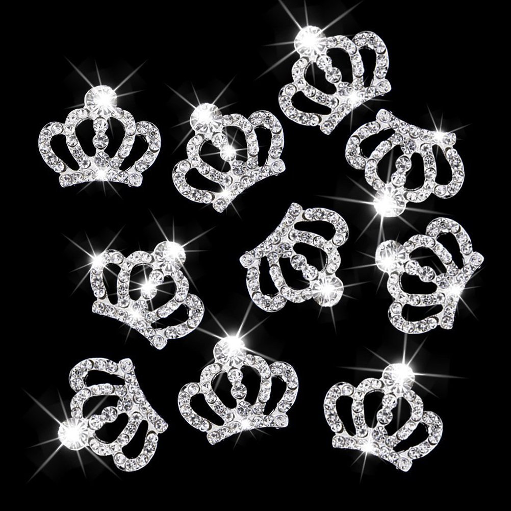 ROSENICE strass couronne cristal argent lot 10