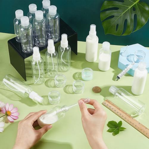 BENECREAT flacons voyage PET transparent 80 100ml 20pcs