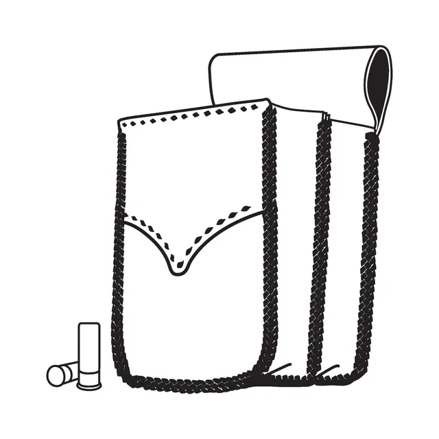 Tandy Leather patron papier sac à douilles cuir