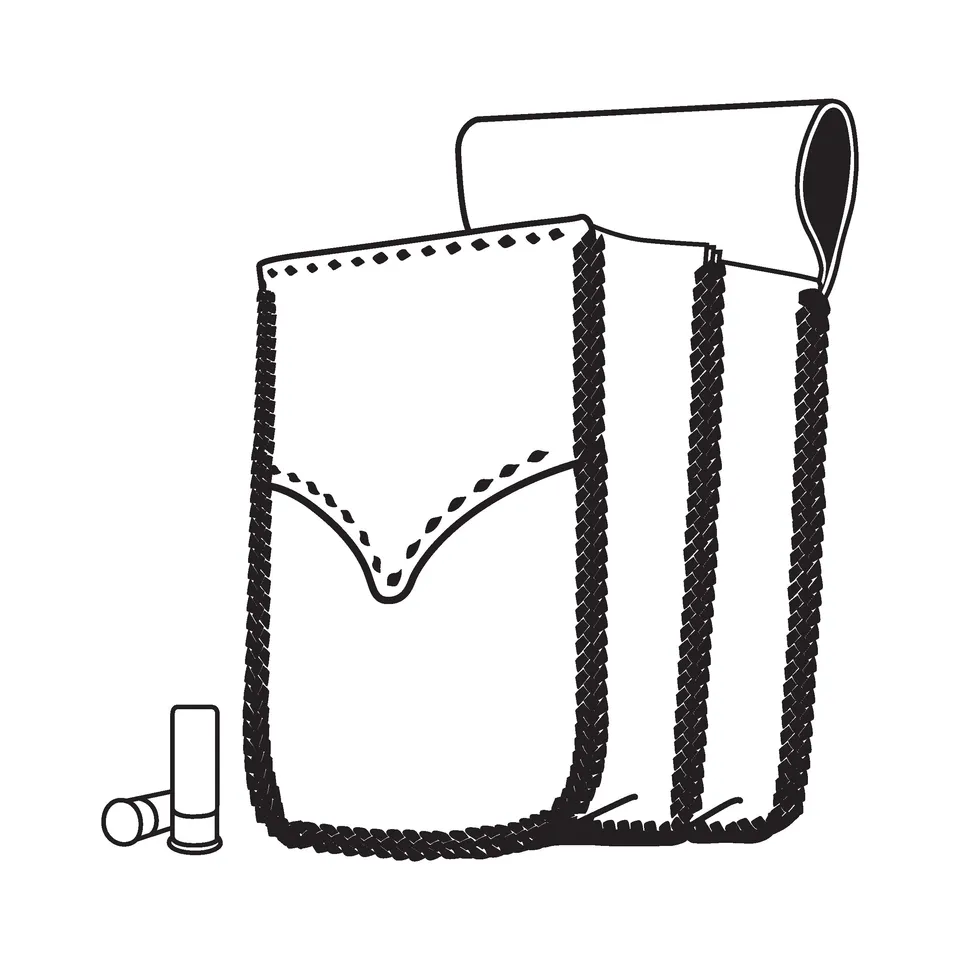 Tandy Leather patron papier sac à douilles cuir