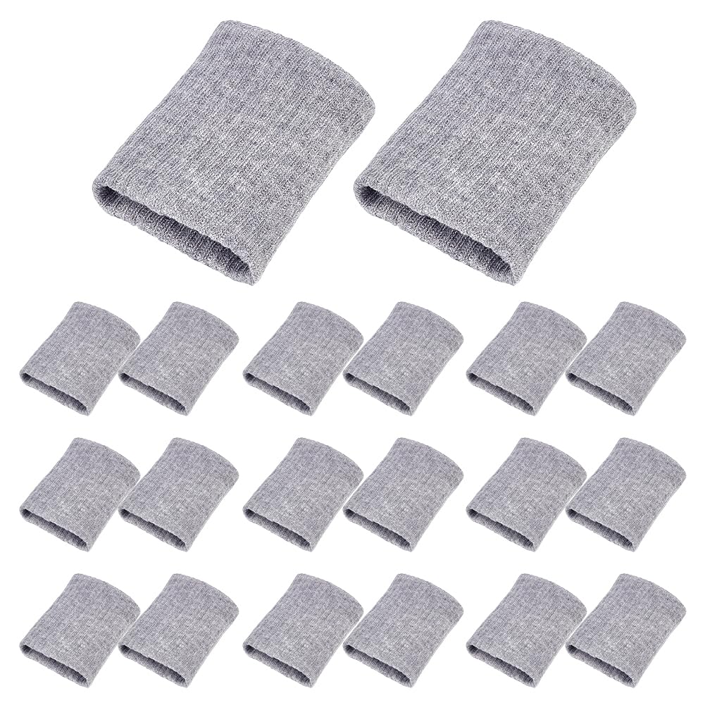 BENECREAT Manchettes Tubulaires Blanches 95mm x10 Paires
