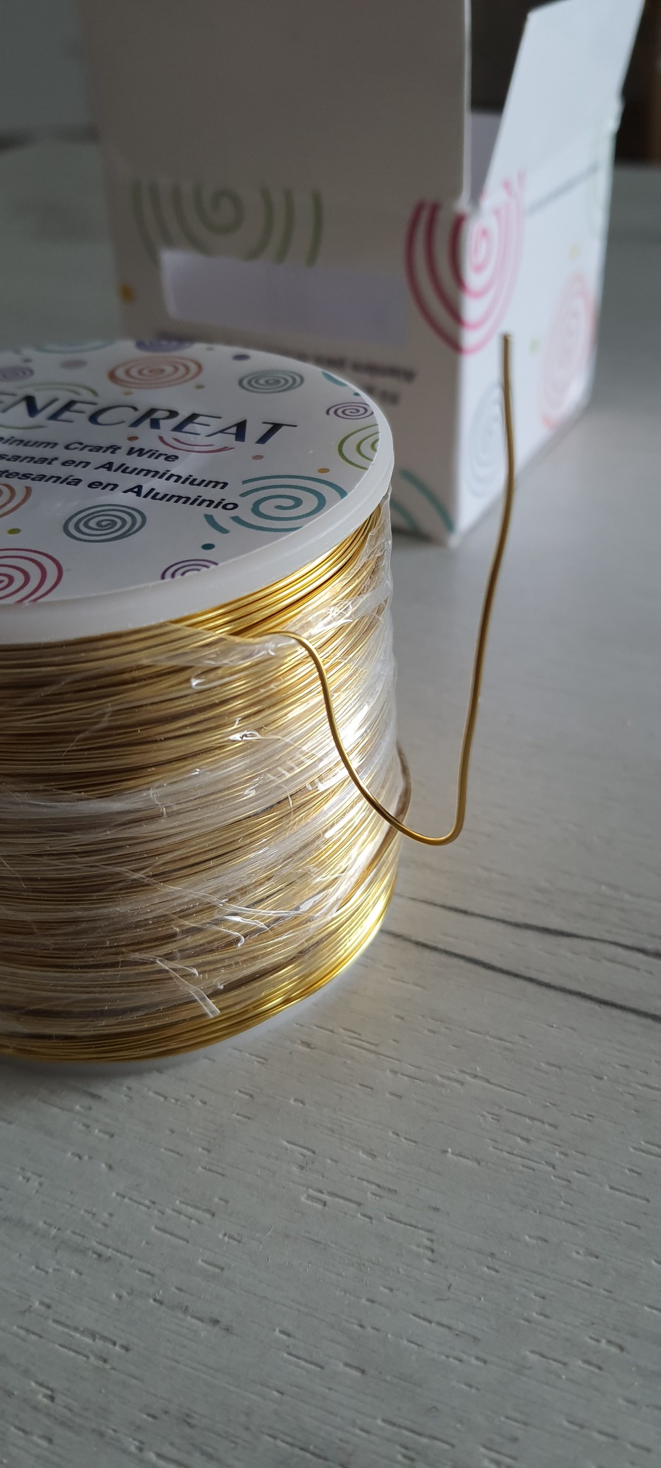BENECREAT fil aluminium violet 0,8 mm 235 m