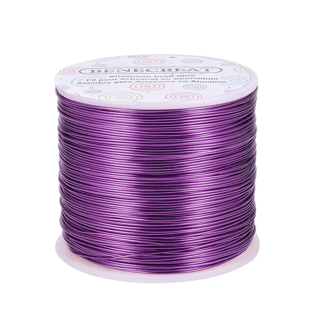 BENECREAT fil aluminium violet 0,8 mm 235 m