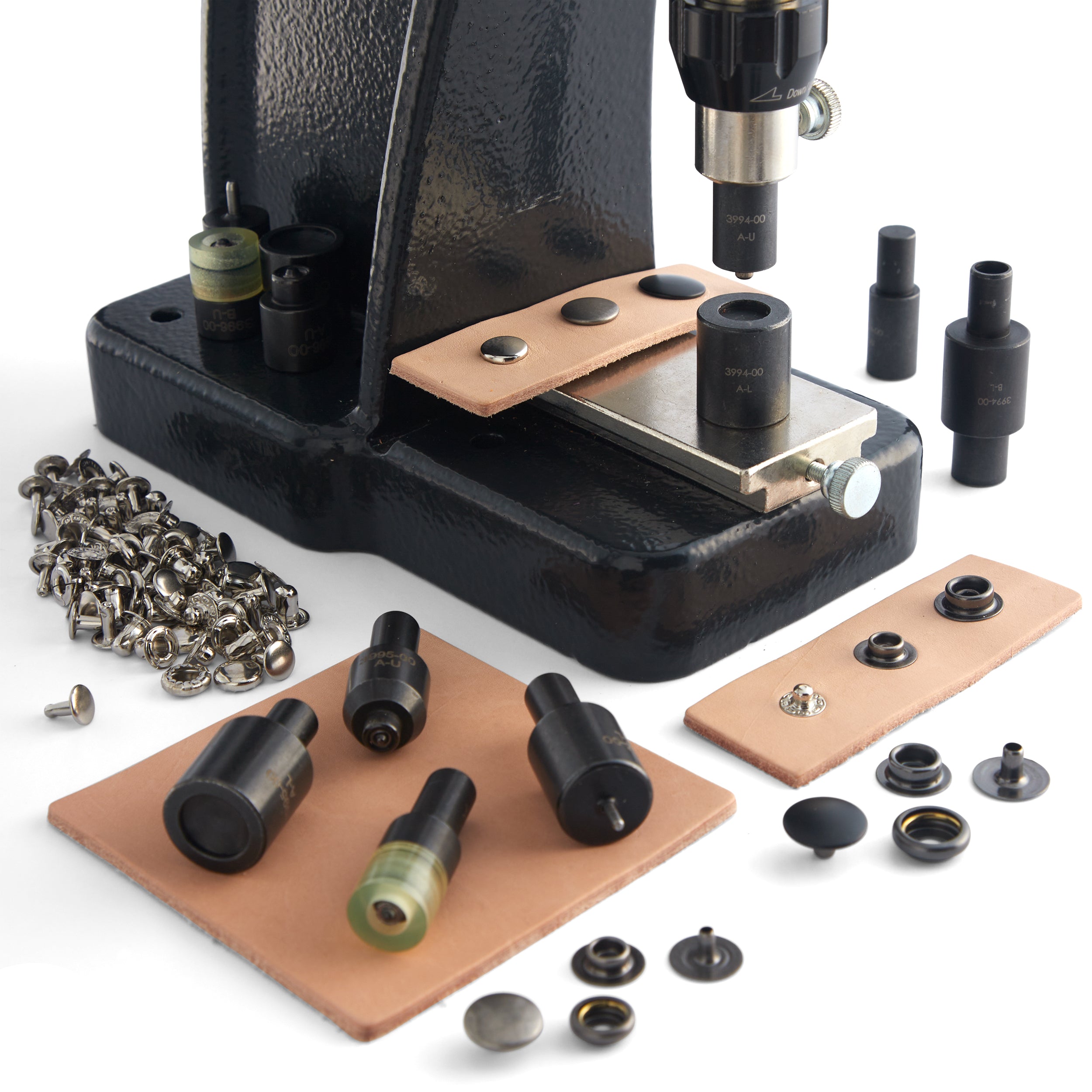 Tandy Leather matrices boutons-pression gants 10 mm presse