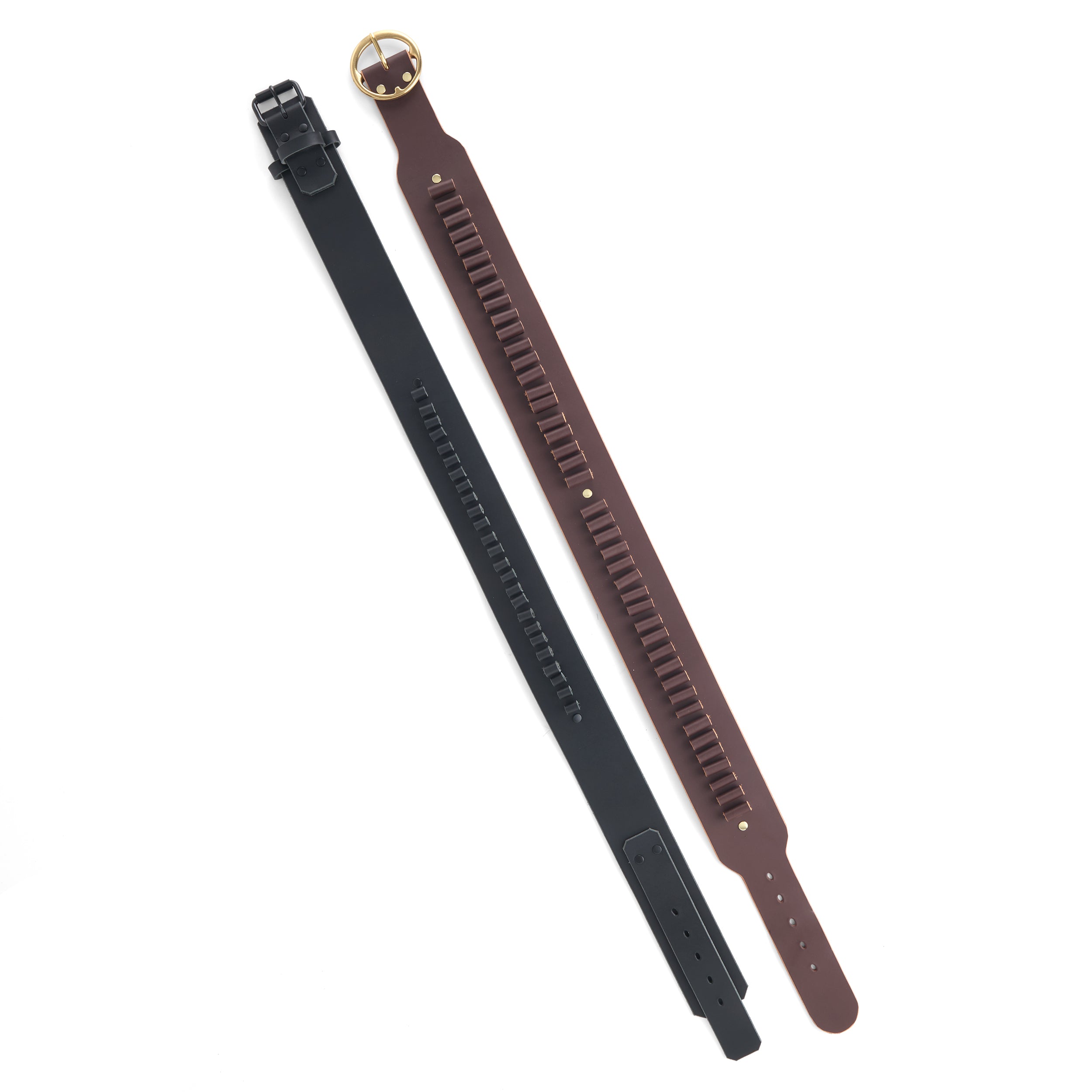 Tandy Patron papier ceinture munitions pistolero cuir