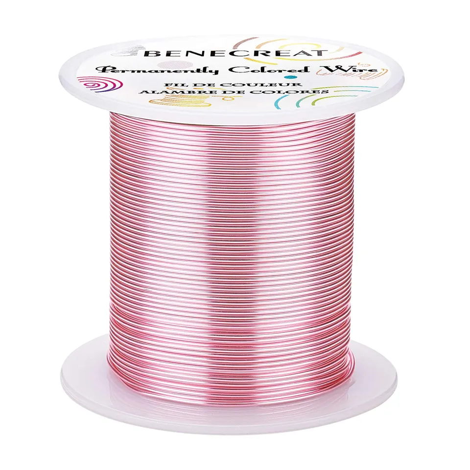 BENECREAT fil cuivre or rose 0,8mm 30m bijoux