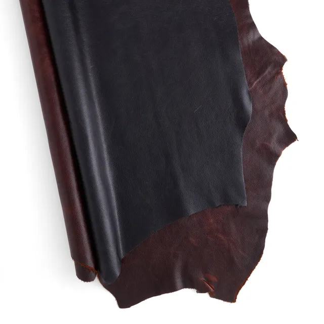 Tandy Leather Lucido double épaule cuir noir ciré