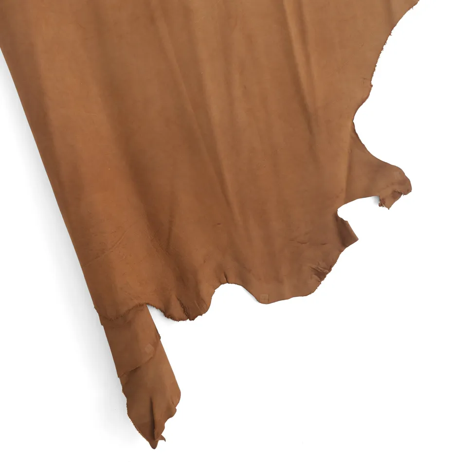 Tandy Leather Selle nubuck fauve cuir côté 2-2,4 mm