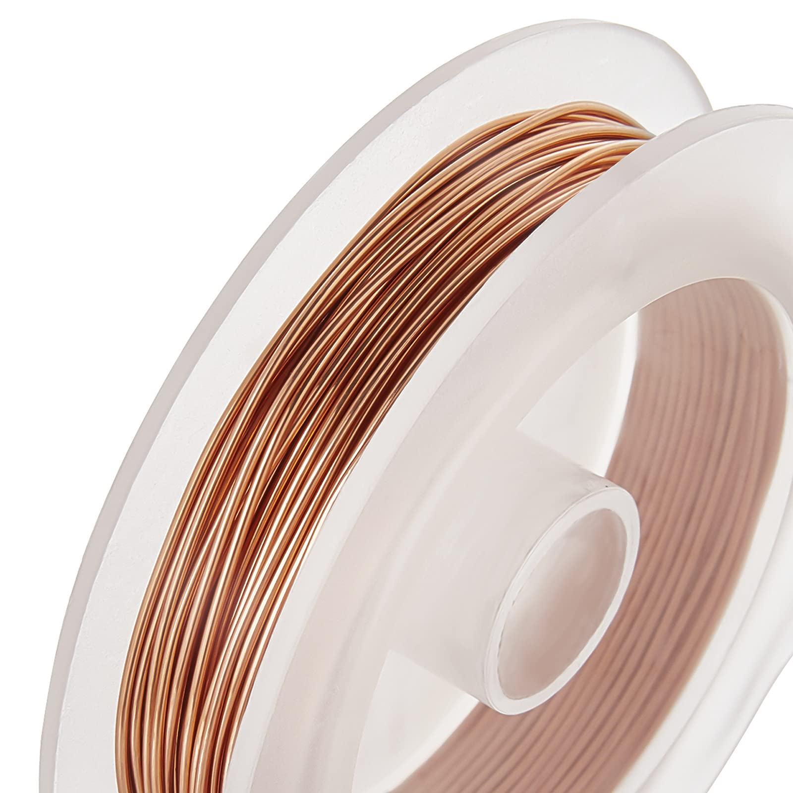 BENECREAT Fil Cuivre 0,8 mm Fil Bijoux 10 m Nu