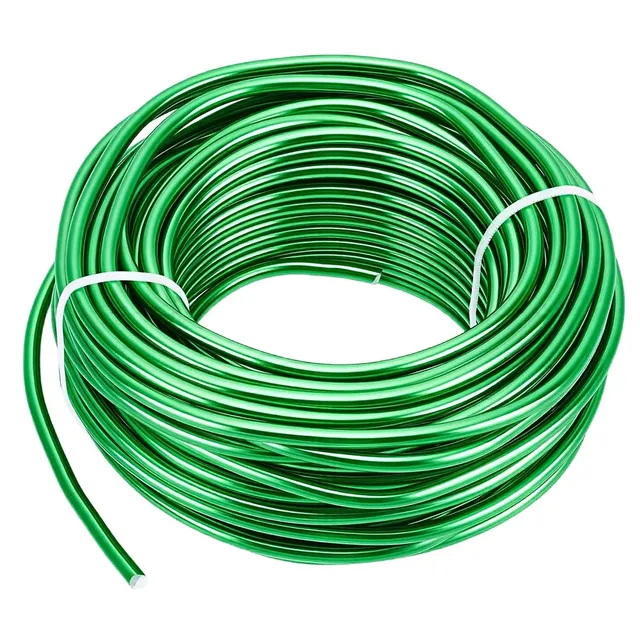 BENECREAT Fil aluminium vert citron 4mm 16m