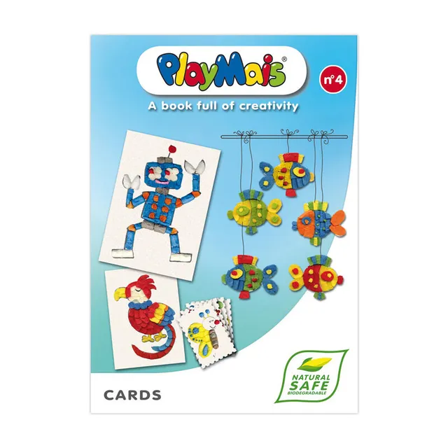 Playmais Classic Cards livre créatif 24 pages cartes postales