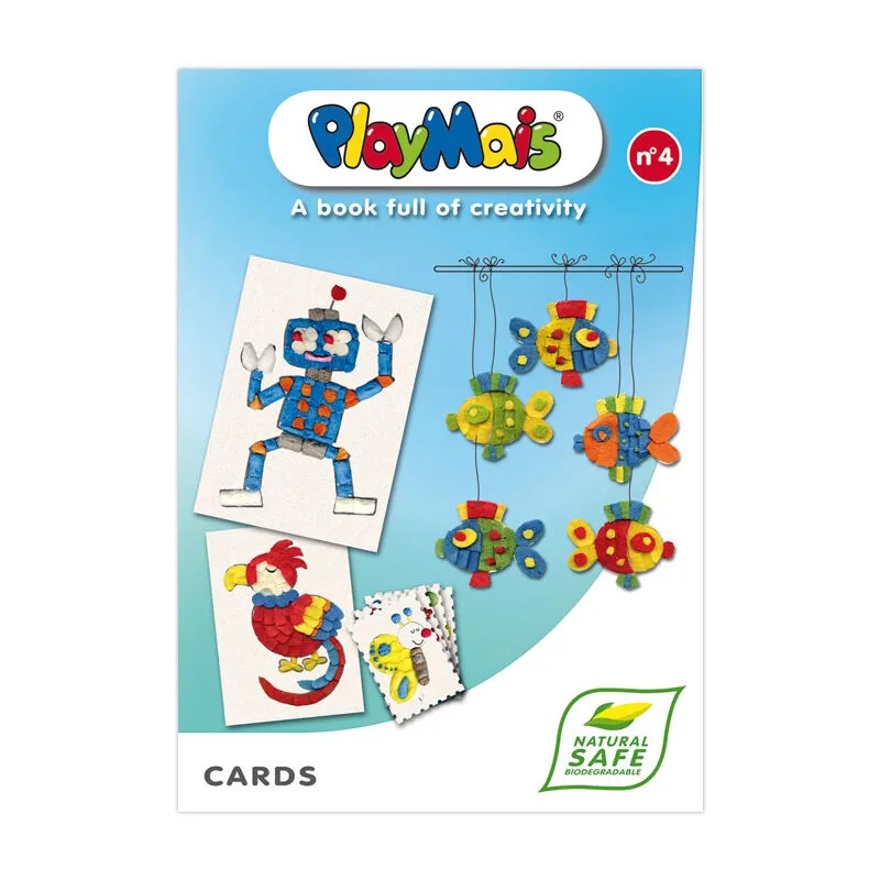 Playmais Classic Cards livre créatif 24 pages cartes postales