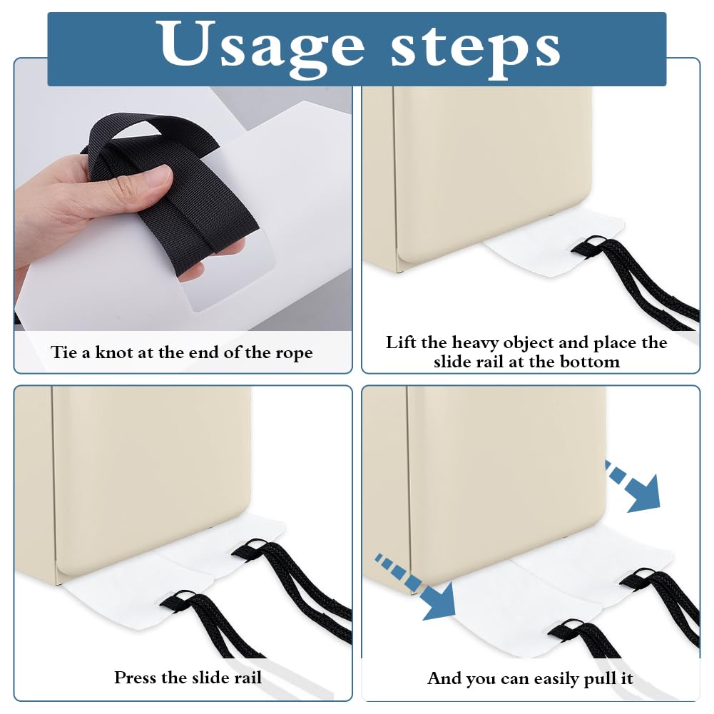 BENECREAT Patins Glissières Déménagement 2pcs 1230x205mm