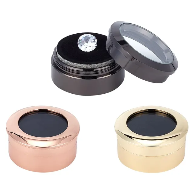 BENECREAT Boîtes bijoux vitrine diamant 3 couleurs