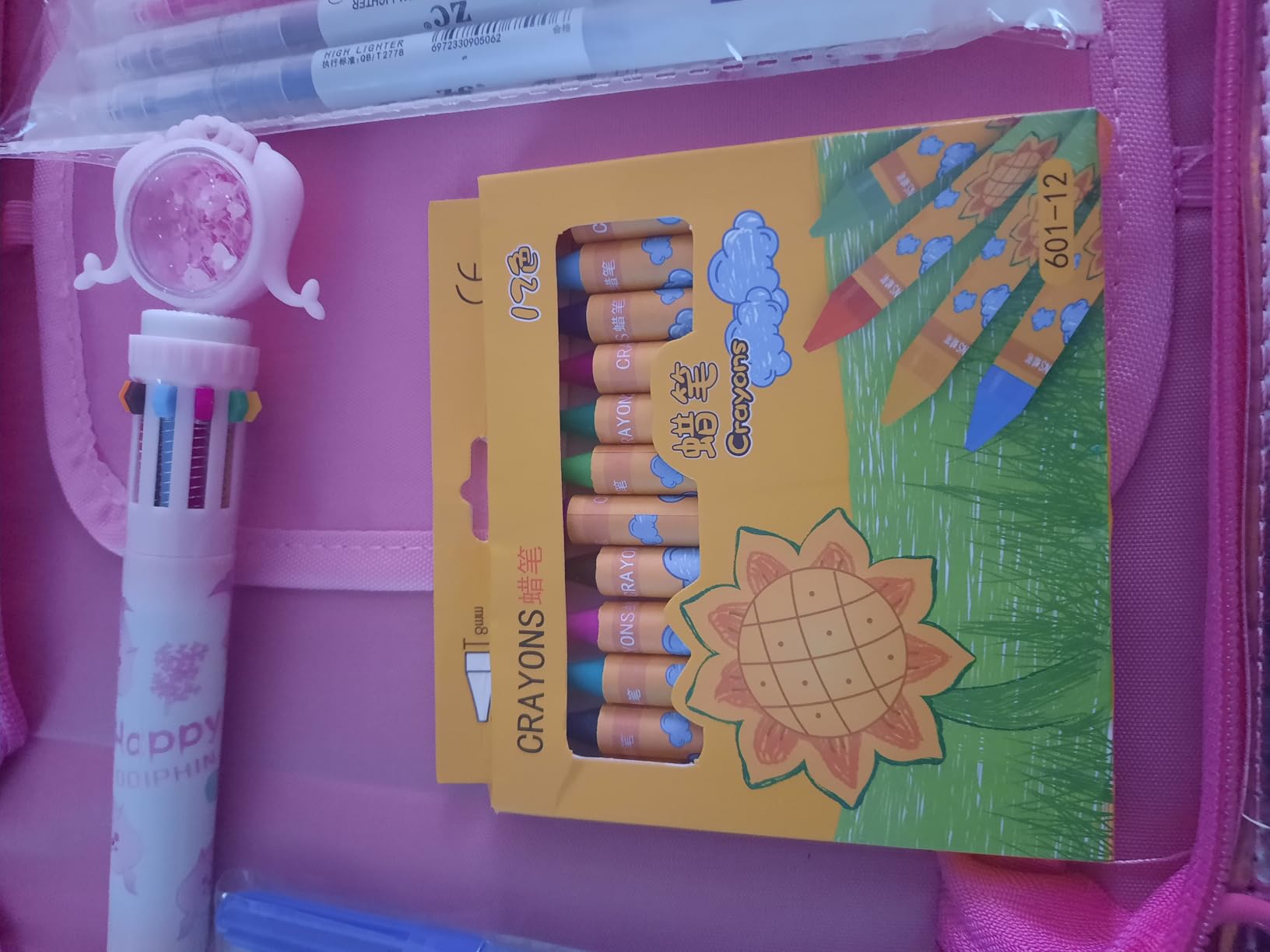 JYPS Licorne malette dessin enfant 73 pcs parfumés